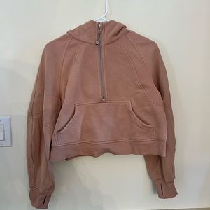 Cropped Scuba Hoodie size 4